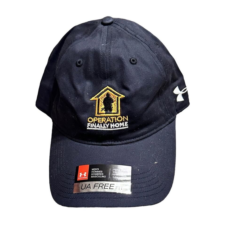 Under Armour Men’s Operation Finally Home Navy Blue Ball Cap